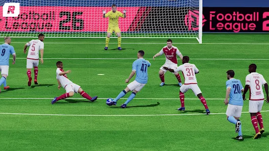 Screenshot PlSimGames - akcja meczowa